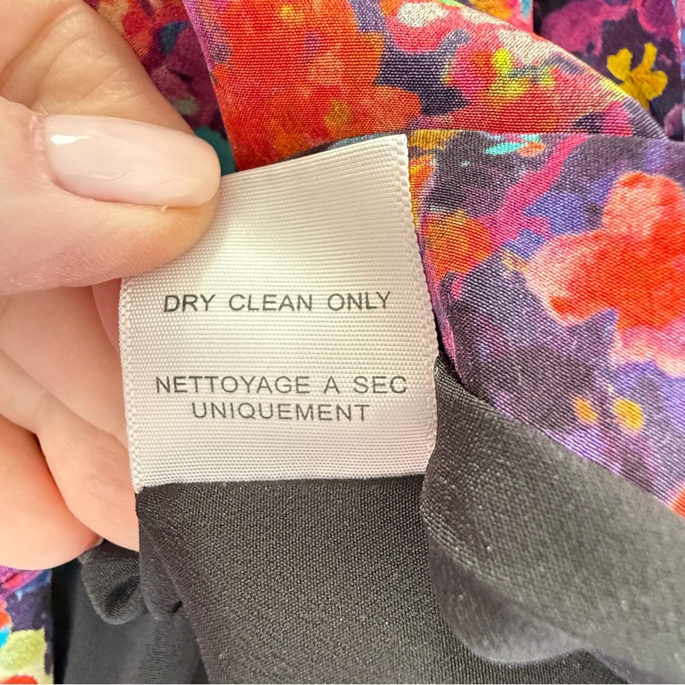 Joie Barberry B blazer jacket floral‎ silk sapphire Medium - Picture 5 of 8